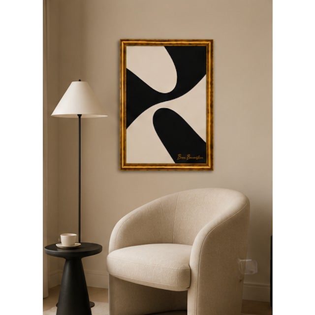 Convergence Modern Painting Framed, by Bryan Boomershine For Sale - Image 10 of 10