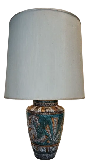 Vintage Table Lamp in Ceramic by Fratelli Fanciullacci, 1960