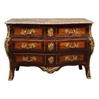 Louis XV Paneled Chest of Drawers, France For Sale