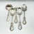 Vintage Oneida Cube "Toujours" 41-Piece Flatware Set - Service for 6 (Minus 1 Fork, and 1 Spoon) With Serving Pieces 1980s - 41 pcs For Sale - Image 13 of 18