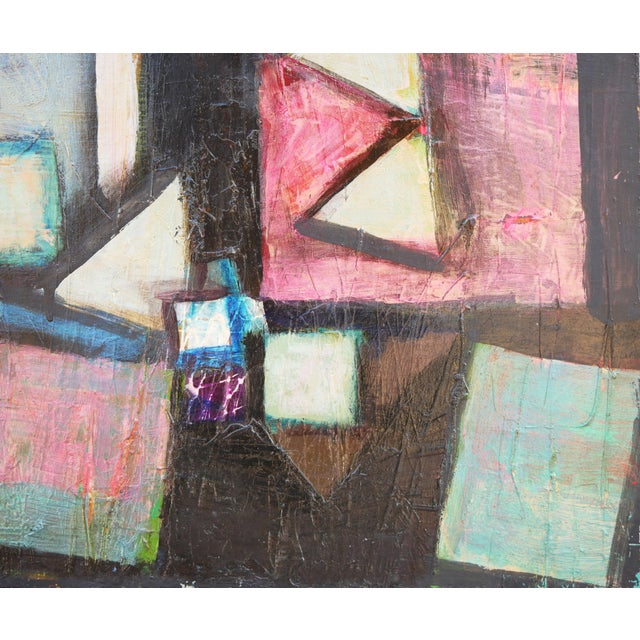 Sculpture Materials David Adickes "Go West" Colorful Modern Abstract Cubist Inspired Still Life Painting, 2010 For Sale - Image 7 of 9