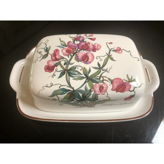 Villeroy & Boch Villeroy & Boch Botanica Covered Butter Dish For Sale - Image 4 of 13
