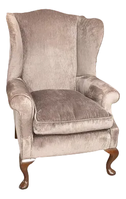 Georgian Style Wing Back Chair