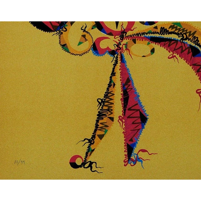 Letter G - Original Lithograph by Raphael Alberti - 1972 1972 For Sale - Image 4 of 5