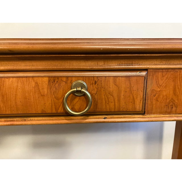 1980s 1980s Drexel Heritage Traditional Console Table For Sale - Image 5 of 6