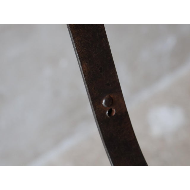 Antique French Arras Garden Chairs with Claw Feet, Set of 4 For Sale - Image 7 of 11