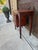 Charming vintage child-size writing desk dating to the 1930s–1940s, featuring two drawers and a compact, space-saving...