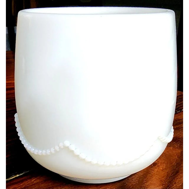 Antique Late 19th Century Good American Opalescent Fine Glass Small Bowl For Sale - Image 13 of 13