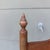 Wood Antique Salmon Painted Ladderback Side Chair, Circa 1820's For Sale - Image 7 of 12