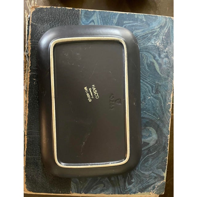 Art Deco Vintage German Sugar Bowl and Creamer by Nasco - Set of 3 For Sale - Image 10 of 10