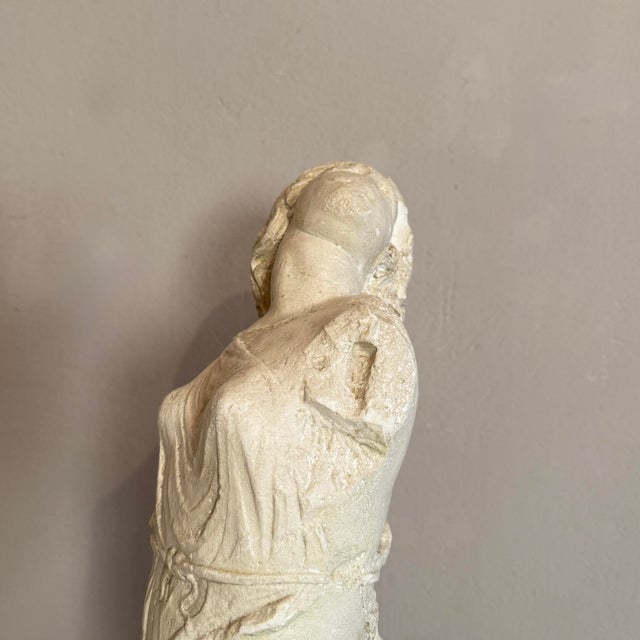 Museum Sculpture of Dancing Maenad after the Kunsthalle Kiel Original, 1930, Plaster For Sale - Image 3 of 14