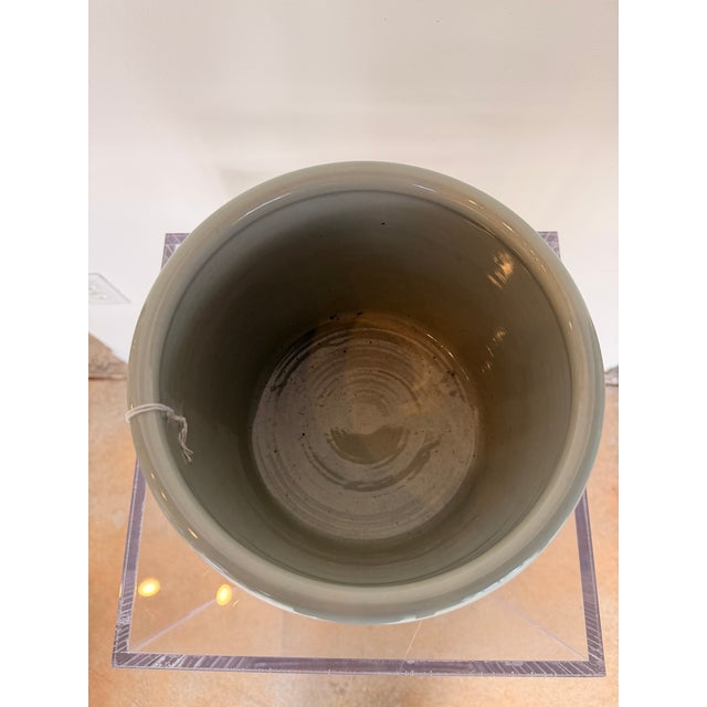 Tang HKG Blue and White Vase For Sale - Image 4 of 4