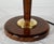 1950s Mahogany and Brass Table Lamp in the style Mazda, 1950s For Sale - Image 5 of 18