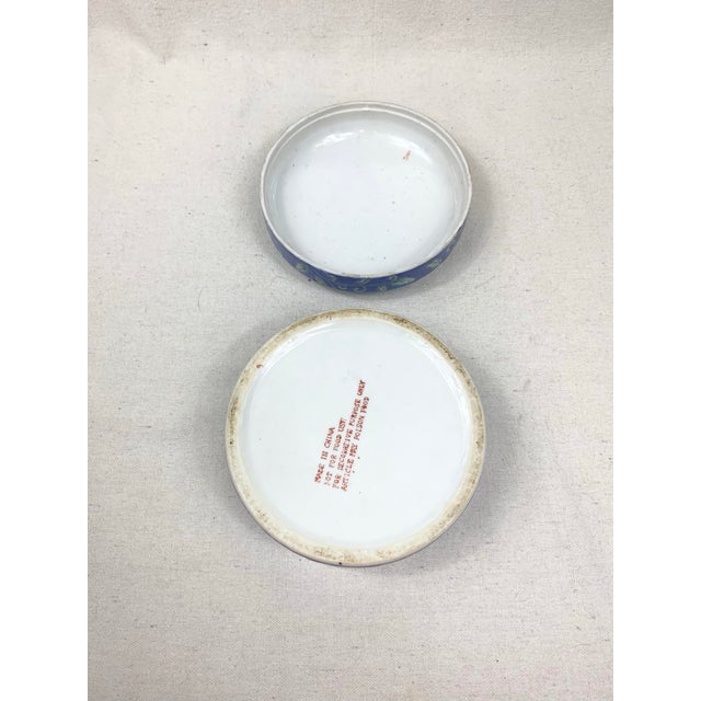 Large Vintage Chinoiserie Lidded Box For Sale - Image 12 of 12