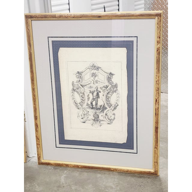 Soicher Marin Soicher Marin Johan Jacob Baumgartner Figural Engraving- A Pair For Sale - Image 4 of 11