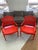 Late 18th Century 18th Century Louis XV Fauteuils in Hollywood Regency Coral- A Pair For Sale - Image 5 of 14