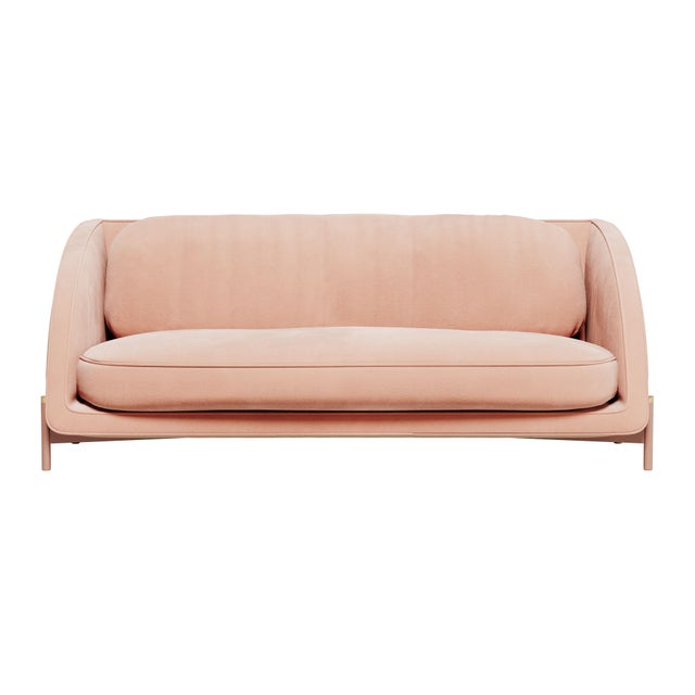 Light Yellow Carole Sofa by Ottiu For Sale - Image 8 of 8