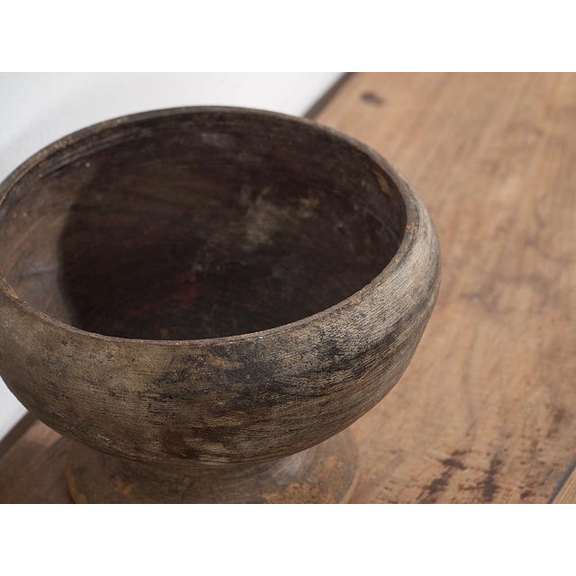 Antique Chinese Wooden Bowl For Sale - Image 5 of 7