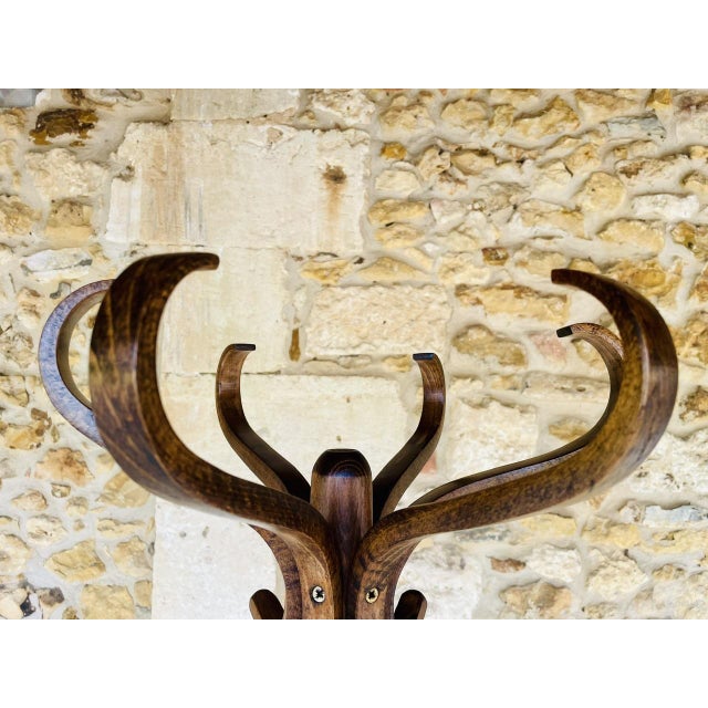 Mid-Century Modern Mid-Century Modern Standing Coat Rack from Baumann, 1960s For Sale - Image 3 of 18