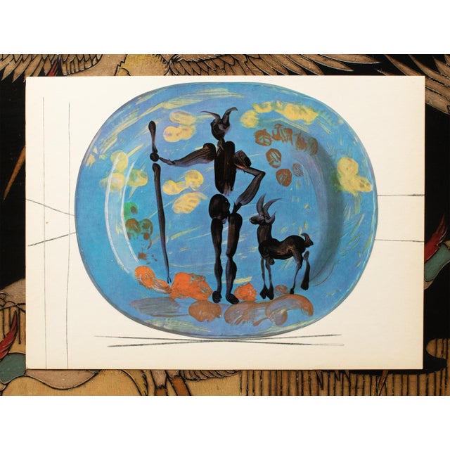 1955 Set of 12 Prints of Picasso's Ceramic Platters For Sale In Dallas - Image 6 of 15