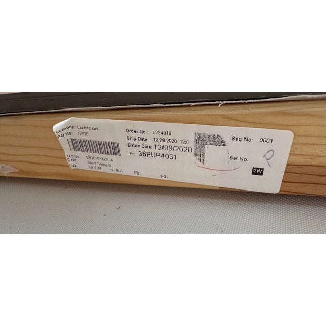 Paint Large Framed Pastoral Sheep Landscape Art Pair French Country Style For Sale - Image 7 of 11