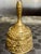 Vintage Solid Brass Sanctuary Bell Featuring Embossed Apostles and Animal Guardians For Sale - Image 4 of 6