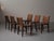 Architectural Oak Chairs, France, 1970, Set of 6 For Sale - Image 6 of 18