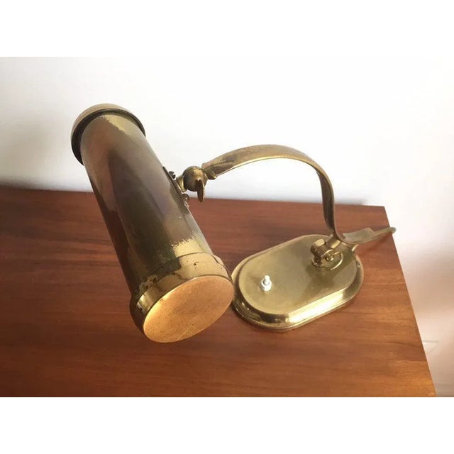 Brass Piano Lamp from Kaiser, 1950s For Sale - Image 3 of 8