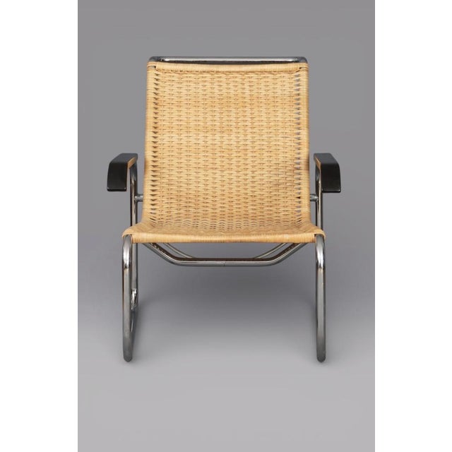Rattan B35 Cantilever Chair by Marcel Breuer for Thonet For Sale - Image 11 of 16