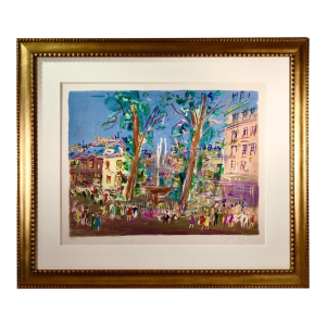 Jean Dufy Fete Champetre C,1950 Original Print
