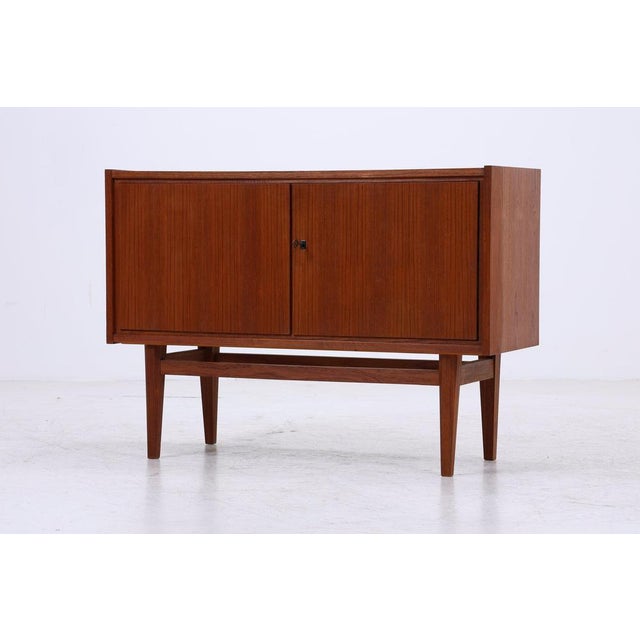 1960s Vintage Danish Teak Commode, 1960s For Sale - Image 5 of 15