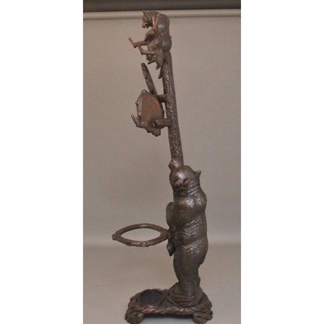 19th Century Black Forest Bear Hall Stand, 1880s For Sale - Image 11 of 18