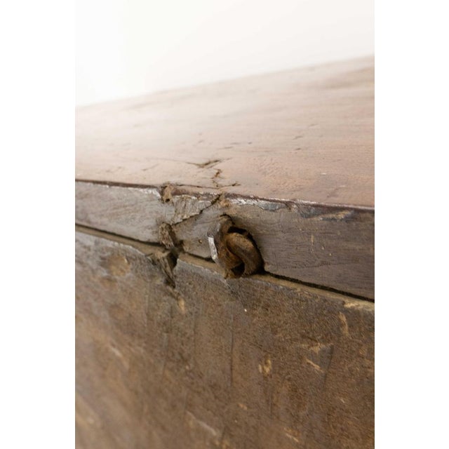 18th Century Carved Oak Chest For Sale - Image 12 of 15