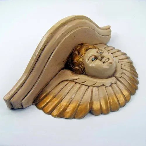 Vintage Mid 20th Century Angel Shelf For Sale - Image 4 of 7