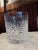 excellent vintage condition with no cracks or chips. Lovely faceted crystal with good heft in hand Height 3.25" Width...