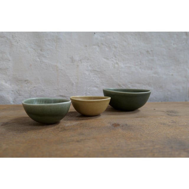 Mid-Century Scandinavian Vases and Bowls attributed to Gunnar Nylund for Rörstrand, 1950s, Set of 8 For Sale - Image 10 of 15
