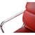 EA-208 Chair in Red Leather by Charles Eames, 2005 For Sale - Image 4 of 15