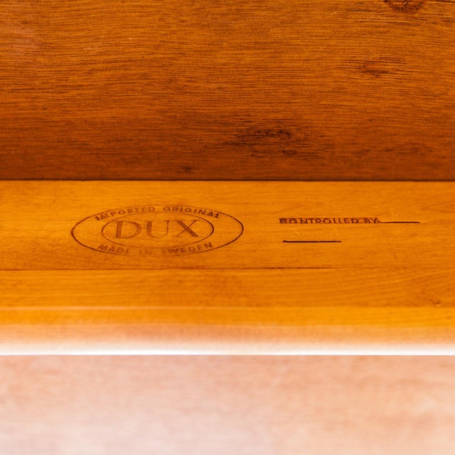 Restored Folke Ohlsson for Dux Swedish Mid Century Modern Teak Dining Table For Sale - Image 15 of 15