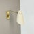 Brass Adjustable Theatre Wall Light in the style of Stilnovo, Italy, 1950s For Sale - Image 3 of 18
