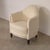 1930s French Club Chair in Linen For Sale - Image 11 of 14