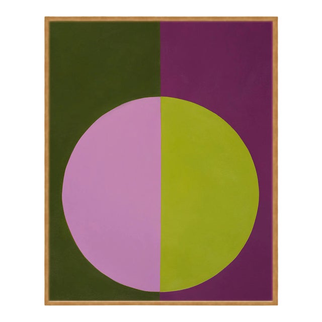 Violet & Green Forever Small Gold Framed Print by Stephanie Henderson For Sale