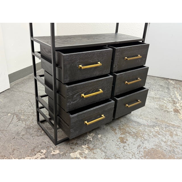 Hd Buttercup Honshu Industrial Etagere Rack For Sale In San Francisco - Image 6 of 12