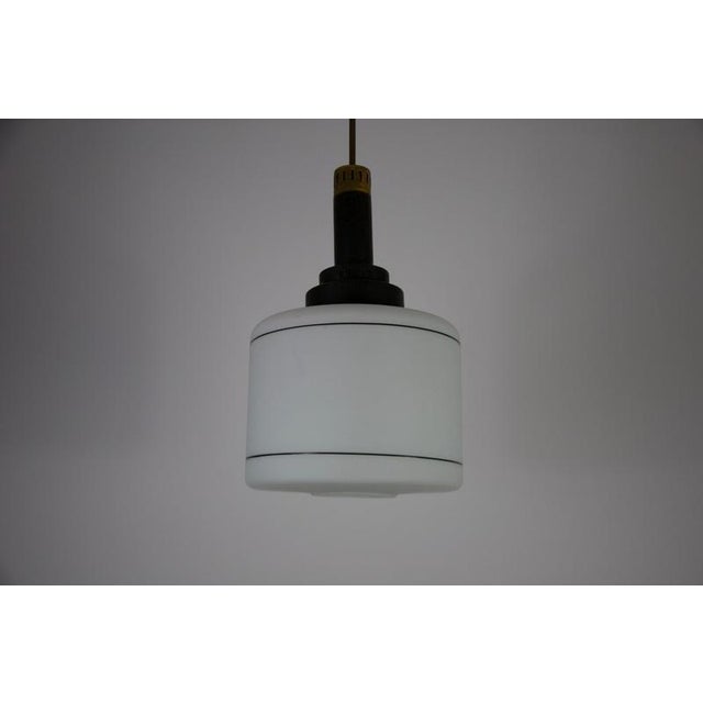 Mid-Century Modern Opal Glass Lamp from Stilnovo, Italy, 1960s For Sale - Image 3 of 12