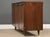 Mid-Century Modern 1960s Refinished Walnut and Rosewood 58” Credenza For Sale - Image 3 of 9