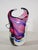 Glass Mid-Century Modern Multicolored Sommerso Glass Vase in the style of Salviati, Italy, 1970s For Sale - Image 7 of 18