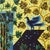 Expressionism Painting on Textile by Jean Picard Le Doux For Sale - Image 3 of 6