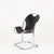Bauhaus Bauhaus Black Leather and Chrome Cantilever Chair by Giandomenico Belotti, Italy, 1960s For Sale - Image 3 of 13