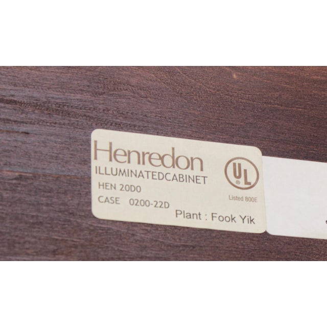 Henredon Ralph Lauren Mahogany China Cabinet For Sale - Image 17 of 18