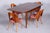 Art Deco Oak Dining Table attributed to Jindřich Halabala for Up ZávodyCzechia, 1940s For Sale - Image 9 of 14