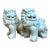Vintage Celadon Glazed Foo Dogs - Set of 2 For Sale